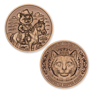 PURRFECTLY COPPER SERIES - COWBOY CAT