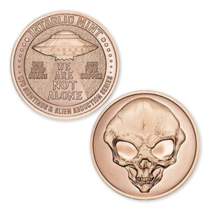 UFO SIGHTINGS & ALIEN ABDUCTION SERIES - ALIEN SKULL