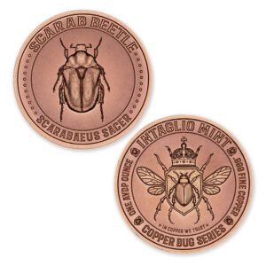 COPPER BUG SERIES - SCARAB BEETLE