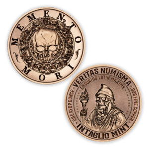 VERITAS NUMISMA SERIES - ENDURING LATIN MAXIMS - MEMENTO MORI