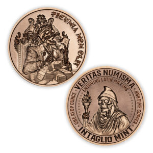 VERITAS NUMISMA SERIES - ENDURING LATIN MAXIMS - PECUNIA NON OLET
