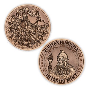 VERITAS NUMISMA SERIES - ENDURING LATIN MAXIMS - SIC SEMPER TYRANNIS
