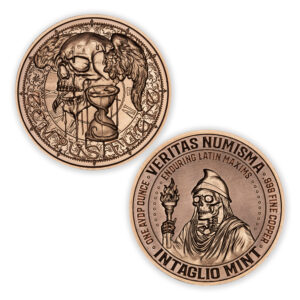 VERITAS NUMISMA SERIES - ENDURING LATIN MAXIMS - TEMPUS FUGIT