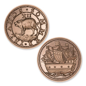 COLONIAL TRIBUTE SERIES - HOGGE MONEY - 1OZ - 39MM