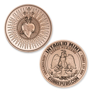 LEGADO MEXICANO SERIES - SAGRADO CORAZÓN - 1OZ - 39MM