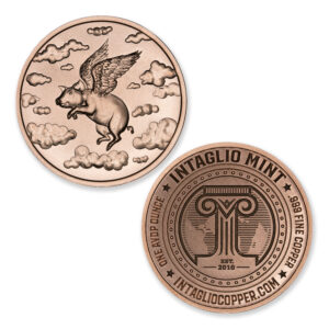 WHEN PIGS FLY - 1OZ - 39MM