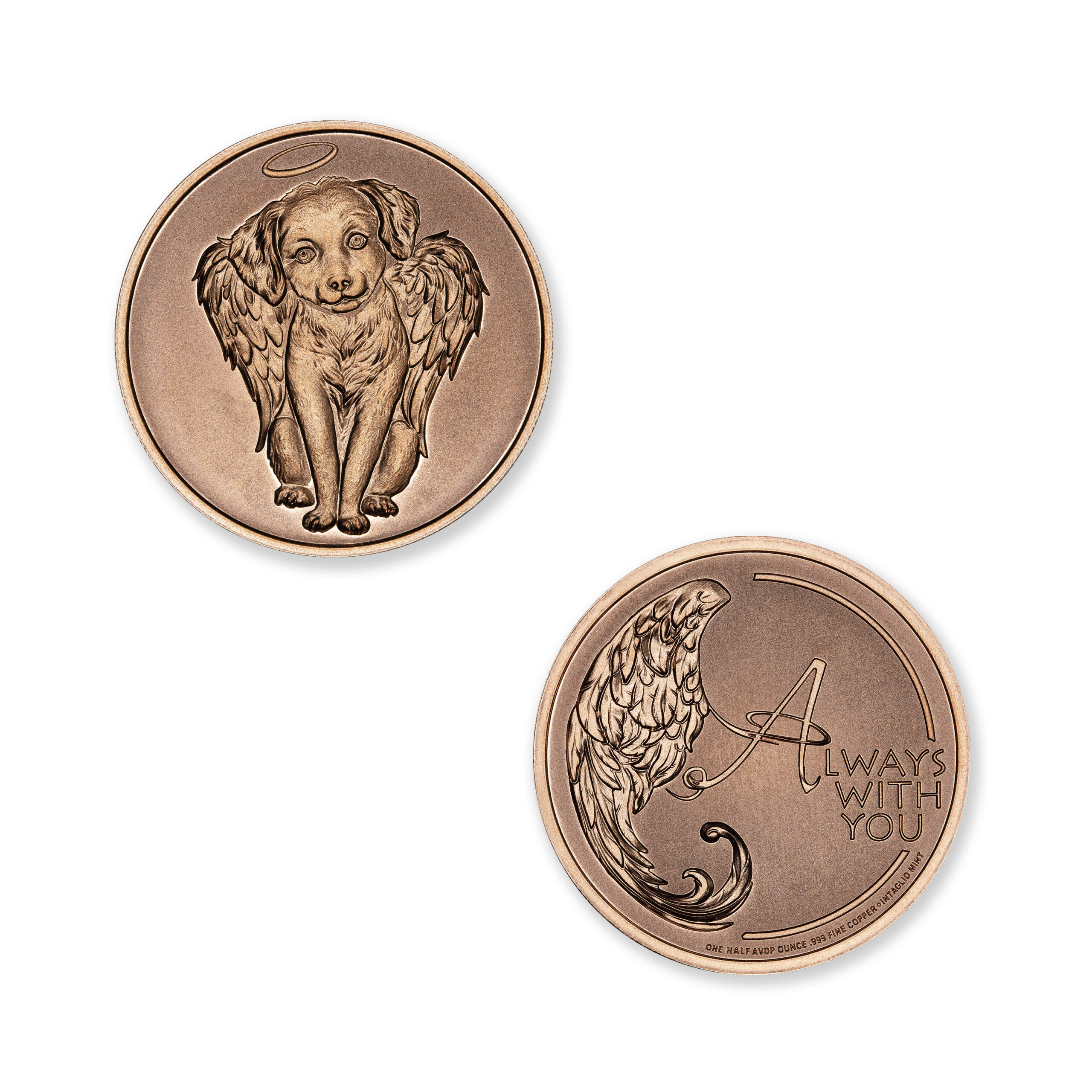 ANGEL IN YOUR POCKET - DOG - 1/2 OZ - 30MM