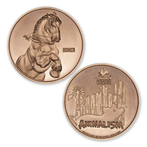 ANIMAL FARM TRIBUTE SERIES - BOXER - 1OZ - 39MM