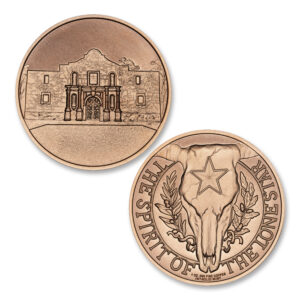 SPIRIT OF THE LONE STAR SERIES - THE ALAMO - 1OZ - 39MM